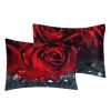 3D Print Red Rose Love All Season Comforter Set