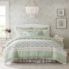 9 Piece Cotton Percale Comforter Set King