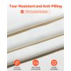 4-Piece Bed Sheet Set - King Size, 100% Brushed Microfiber Bedding Set with 2 Pillowcases, 1 Flat Sheet & 1 Fitted Sheet
