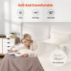 King Quilt Set, 3-Piece Lightweight Comforter, Microfiber King Size Bedding Set, Beige Bedspreads with 1 Quilt and 2 Pillow Shams
