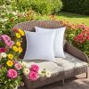 White square pillows (2-pack with bubble wrap) suitable for bed cushions, 18*18 inches, sofa cushions, patio cushions, cushion inserts, breathabl