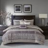7 Piece Jacquard Comforter Set