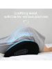 Xemussa 1pc Inflatable Wedge Pillow Lightweight and Portable Inflatable Triangle Pillow Multi purpose Pad Body Pillow