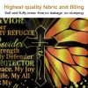 Christian Religious Jesus Is God My King Sunflower Butterfly Quilt Blanket & Pillowcases, Quilts Bedding Set & 2 Pillow Cover