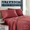 Twin Size Sheets Set - Bedding Sheets & Pillowcases w/ 16 inch Deep Pockets - Fade Resistant & Machine Washable - 3 Piece 1800 Series Twin Bed Sh