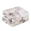 7 Piece Abstract Print Comforter Set with Bed Sheet Set