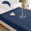Diamond Grid Ultrasonic Waterproof Mattress Protector, KING