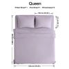 4pcs ultra-soft 85g sheet and pillowcase set, soft solid color, machine washable, suitable for all seasons, Christmas comfortable bedding set